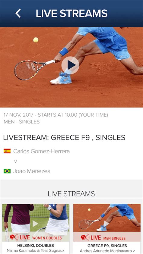 tennis live itf